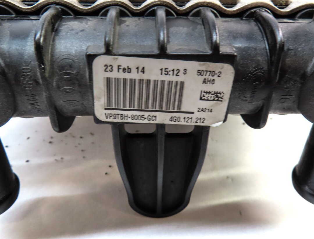 Thumbnail 6: 2014 AUDI A6 C7 3.0L SUPER CTUA ENGINE SECONDARY AUXILIARY RADIATOR INTERCOOLER