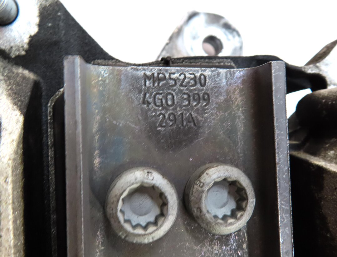 Thumbnail 7: 2014 AUDI A6 (C7) 3.0L SUPER CTUA ENGINE TRANSMISSION MOUNT & BRACKET 4G0399153A