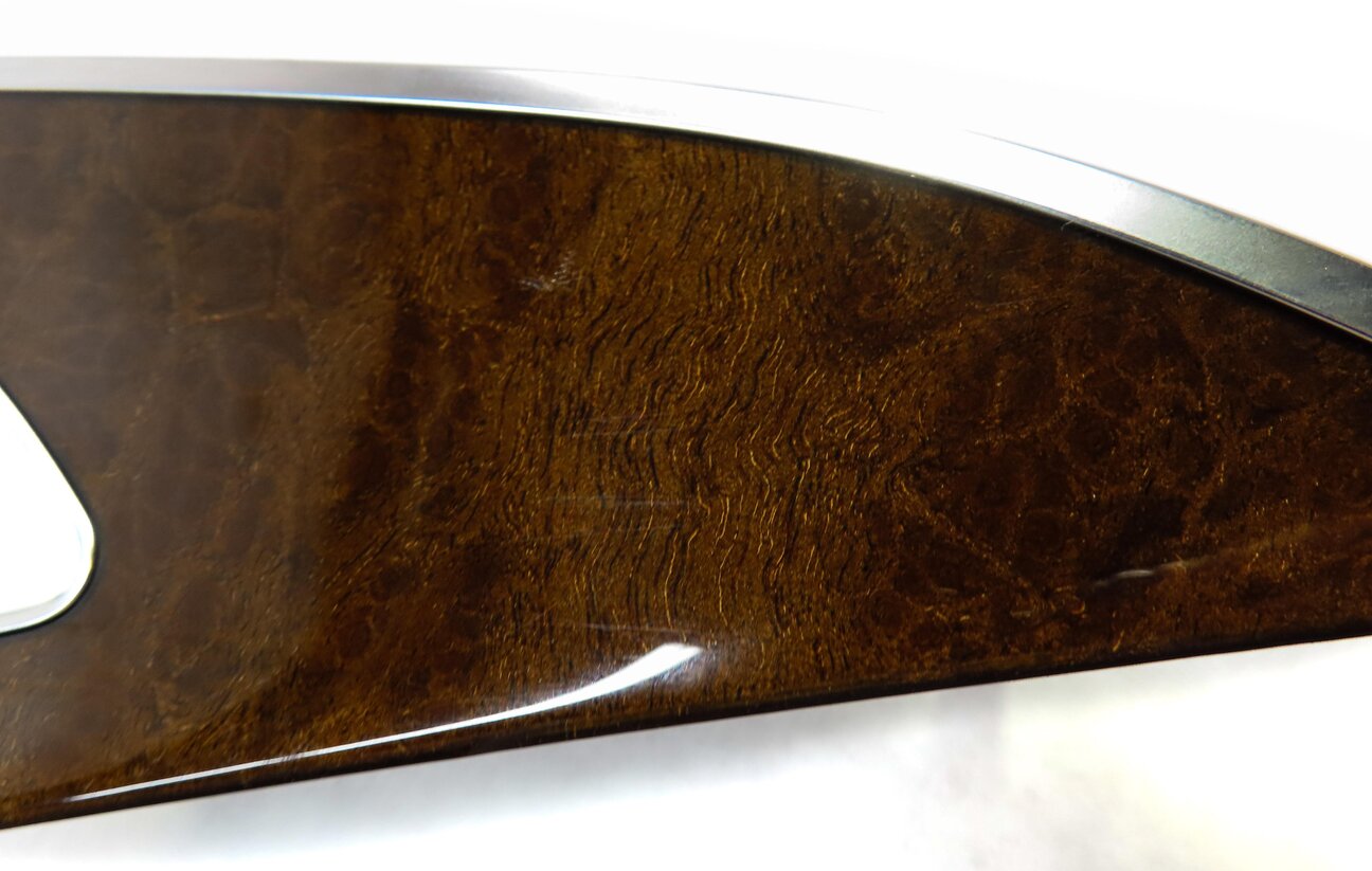 Thumbnail 5: 14 AUDI A6 C7 FRONT REAR LEFT RIGHT DOOR DASH CONSOLE BURR WALNUT WOOD TRIM SET