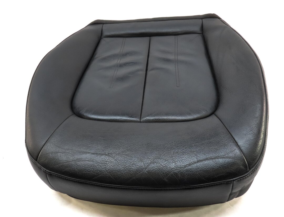 Thumbnail 3: 12-17 AUDI A6 S6 (C7) FRONT LEFT DRIVER LOWER HEATED STANDARD SEAT CUSHION BLACK