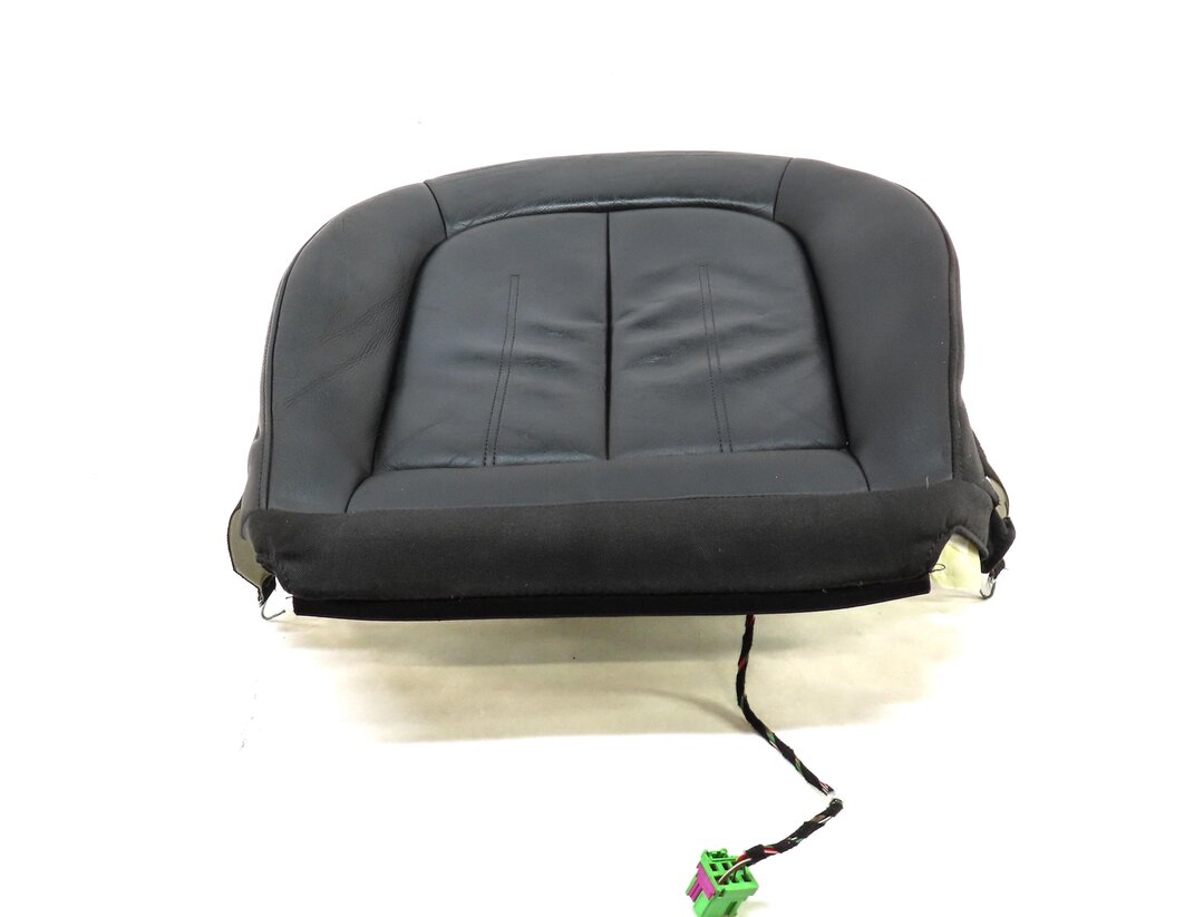 Thumbnail 4: 12-17 AUDI A6 S6 (C7) FRONT LEFT DRIVER LOWER HEATED STANDARD SEAT CUSHION BLACK