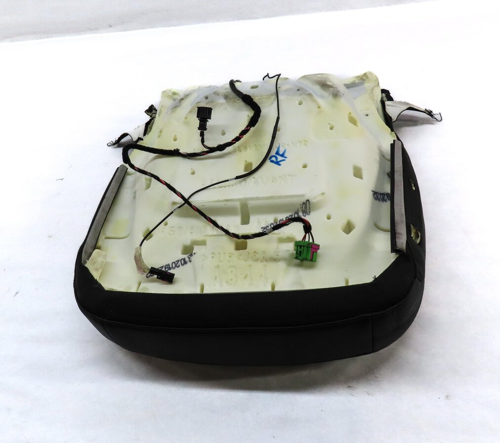 Thumbnail 5: 12-17 AUDI A6 S6 (C7) FRONT RIGHT LOWER HEATED STANDARD SEAT CUSHION (BLACK)