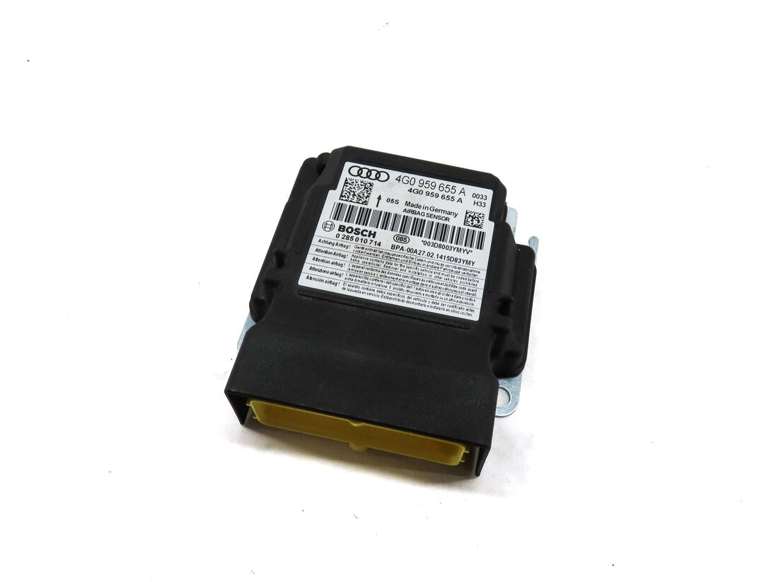 2014 AUDI A6 (C7) SRS BAG CONTROL MODULE 4G0959655A