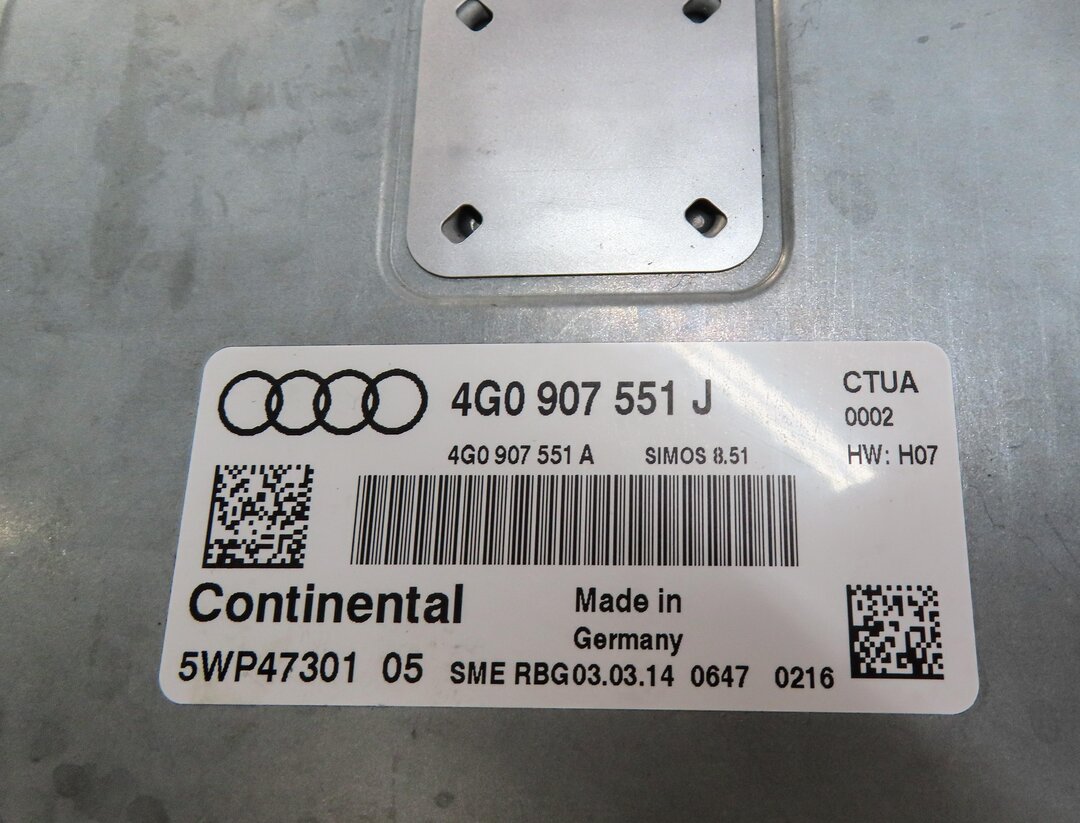 Thumbnail 12: 14 AUDI A6 C7 3.0L SUPER CTUA ENGINE BODY SPEEDOMETER IMMOBILIZER MODULE KEY SET