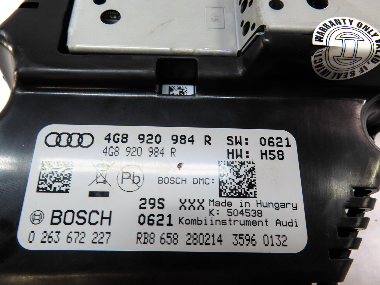 Thumbnail 16: 14 AUDI A6 C7 3.0L SUPER CTUA ENGINE BODY SPEEDOMETER IMMOBILIZER MODULE KEY SET