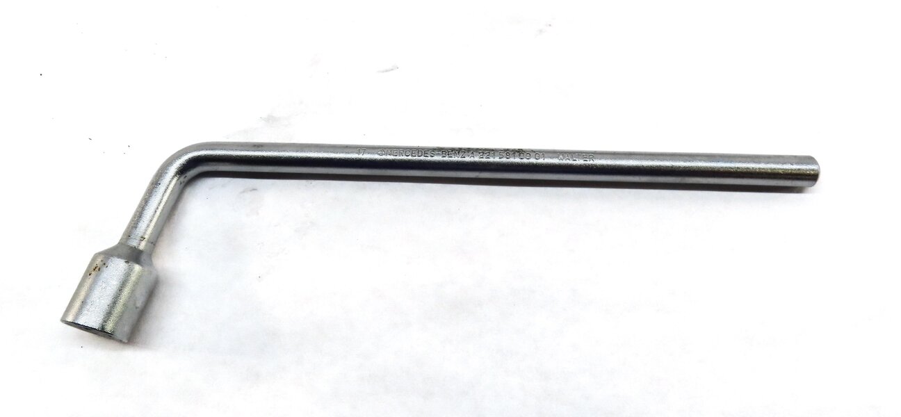Thumbnail 5: 12-18 MERCEDES C E SL CLK CLS SLK (C207 W204 W207 W212 X204) TIRE JACK TOOL KIT