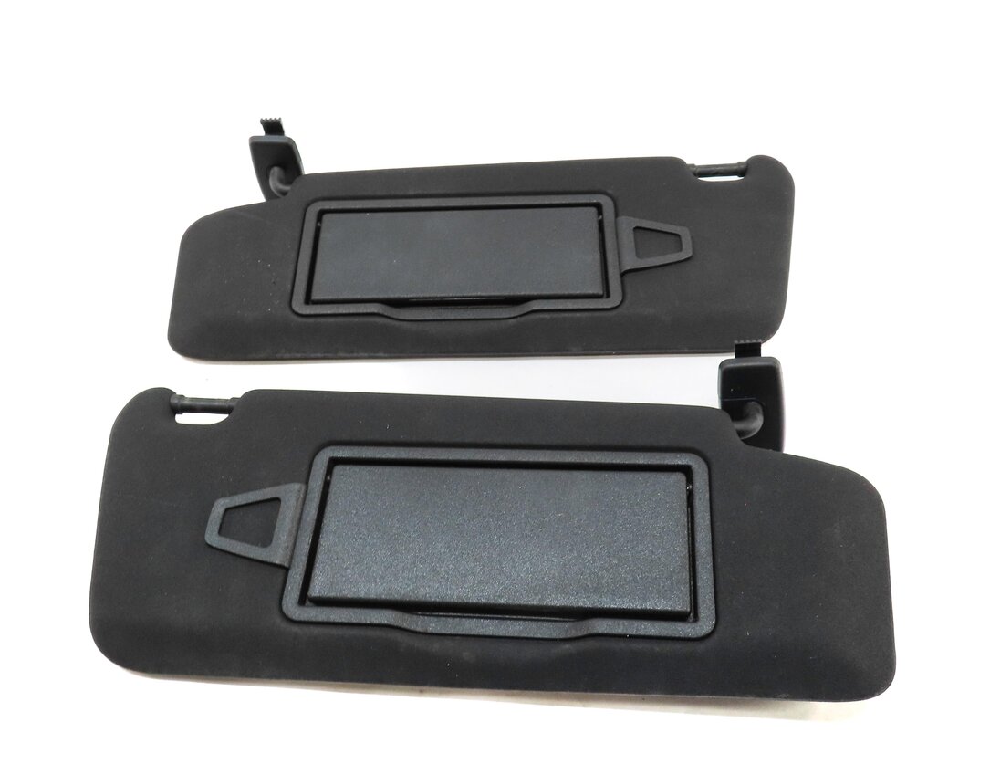Thumbnail 2: 2008-2014 MERCEDES BENZ C-CLASS (W204) FRONT LEFT & RIGHT SUNVISOR SET (BLACK)
