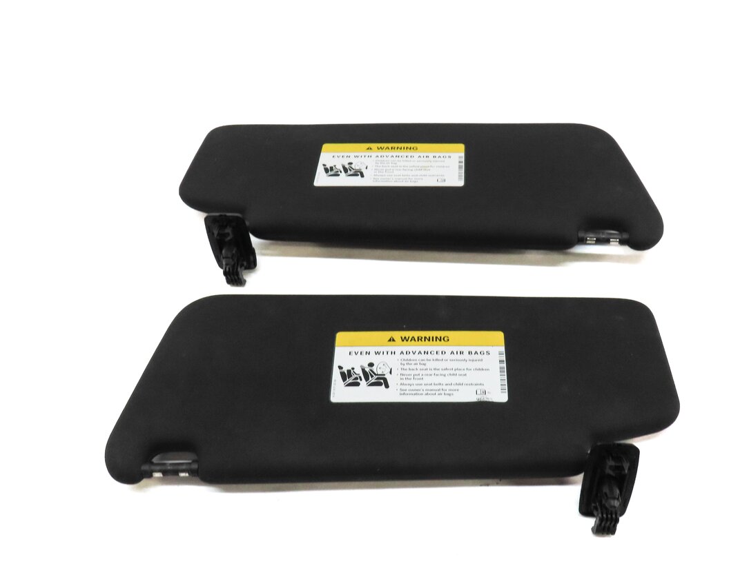 Thumbnail 4: 2008-2014 MERCEDES BENZ C-CLASS (W204) FRONT LEFT & RIGHT SUNVISOR SET (BLACK)