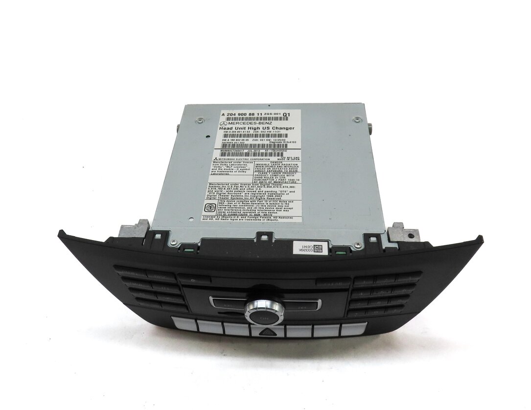 Thumbnail 4: 2013 MERCEDES C-CLASS (W204) AM/FM RADIO STEREO NAVIGATION CD RECEIVER HEAD UNIT