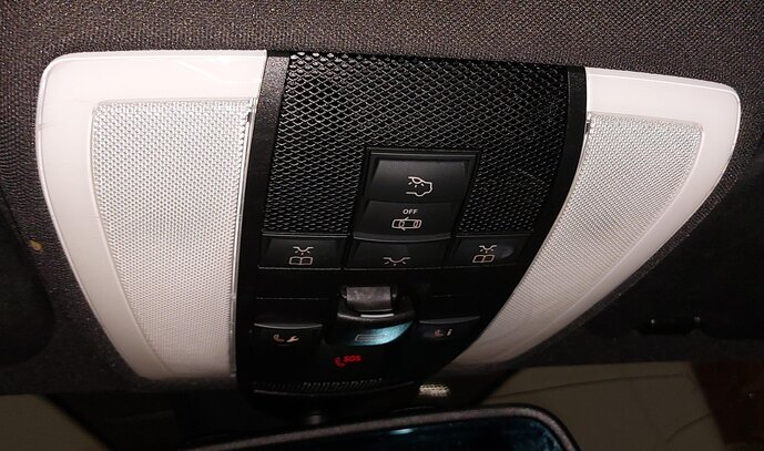 Thumbnail 2: 2013 MERCEDES C CLASS SEDAN (W04) FRONT CENTER ROOF DOME LIGHT MAP READING LIGHT