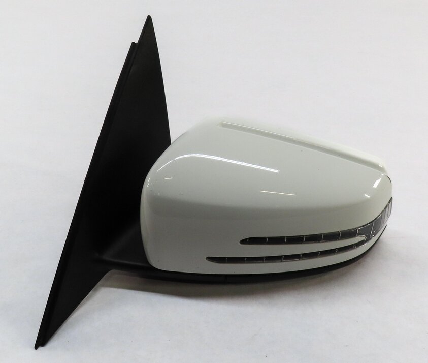 Thumbnail 5: 12-14 MERCEDES C250 (W204) LEFT DRIVER HEATED AUTODIM MEMORY DOOR MIRROR (WHITE)