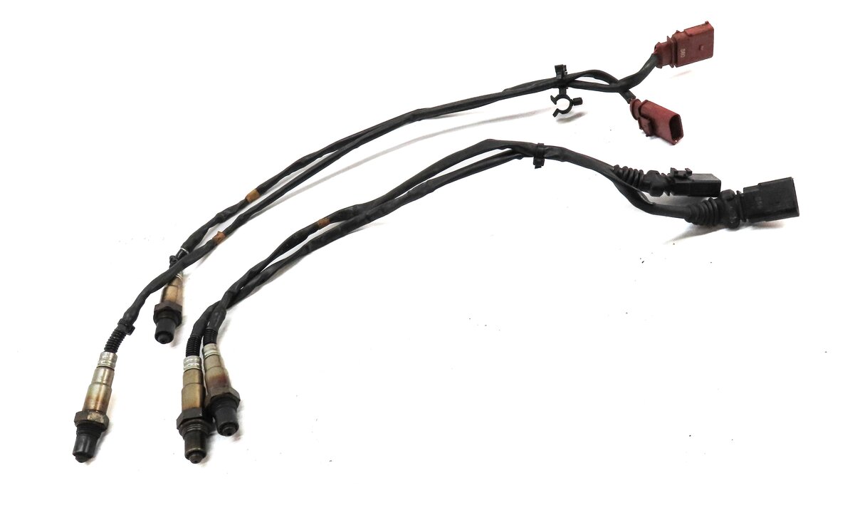 Thumbnail 3: 2013 AUDI S7 (C7) 4.0L CEUC ENGINE PRE & POST CAT O2 OXYGEN SENSOR SET 4