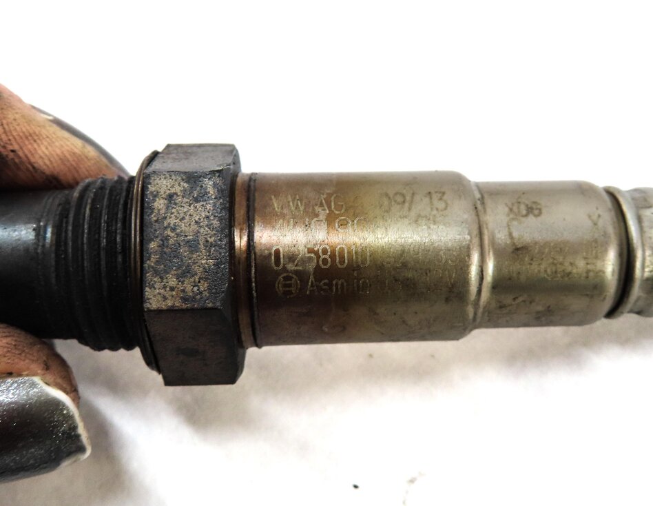 Thumbnail 5: 2013 AUDI S7 (C7) 4.0L CEUC ENGINE PRE & POST CAT O2 OXYGEN SENSOR SET 4