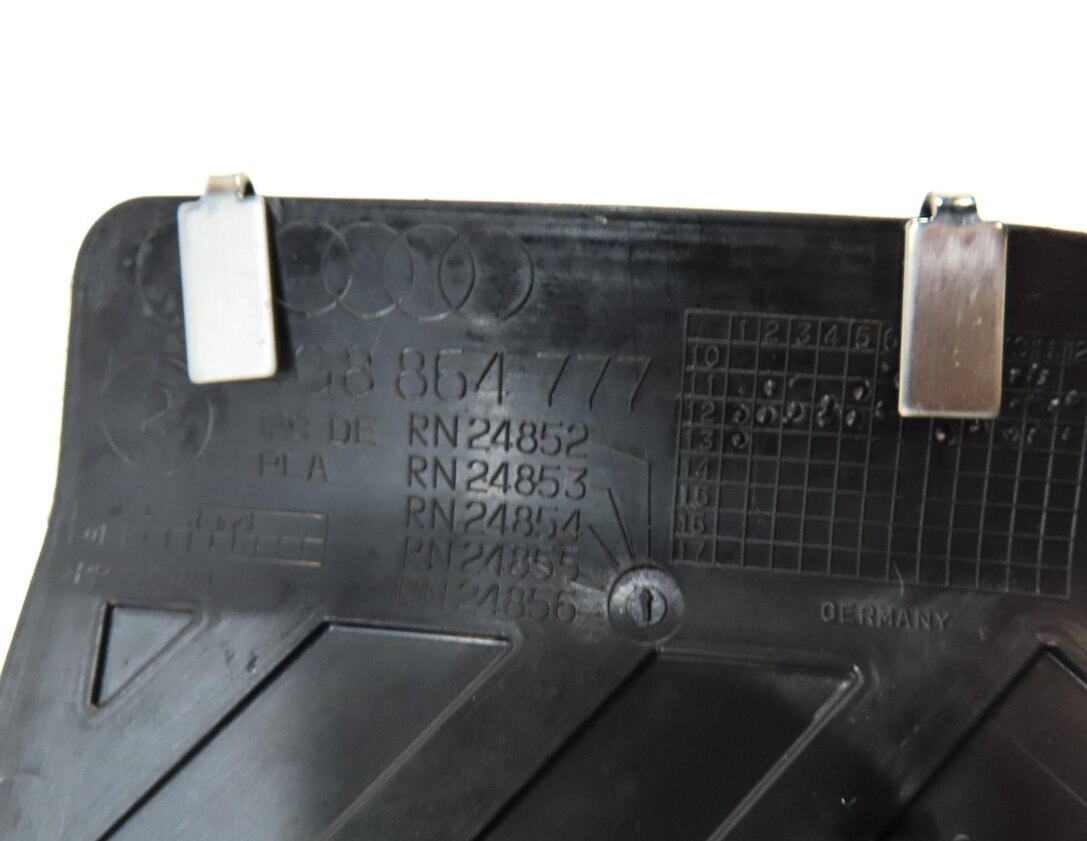 Thumbnail 10: 2013 AUDI S7 (C7) FRONT LEFT FOOT REST BRAKE GAS DEAD PEDAL TRIM COVER SET 3