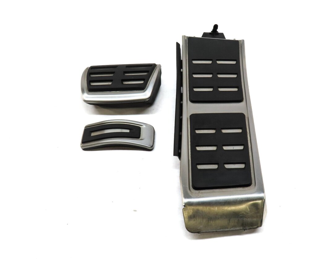 Thumbnail 2: 2013 AUDI S7 (C7) FRONT LEFT FOOT REST BRAKE GAS DEAD PEDAL TRIM COVER SET 3