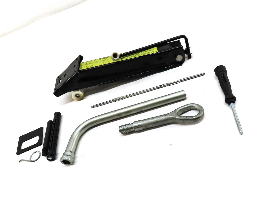 Thumbnail 3: 2012-2018 AUDI A6 S6 A7 S7 RS7 (C7) SPARE TIRE WHEEL SCISSOR JACK w/ TOOL KIT