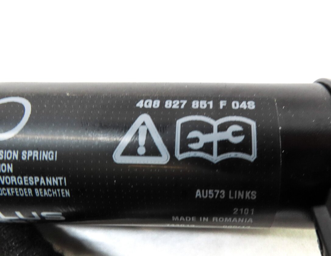 Thumbnail 6: 12-18 AUDI A7 S7 RS7 (C7 4G8) LEFT & RIGHT REAR TRUNK ELECTRIC SHOCK STRUT SET