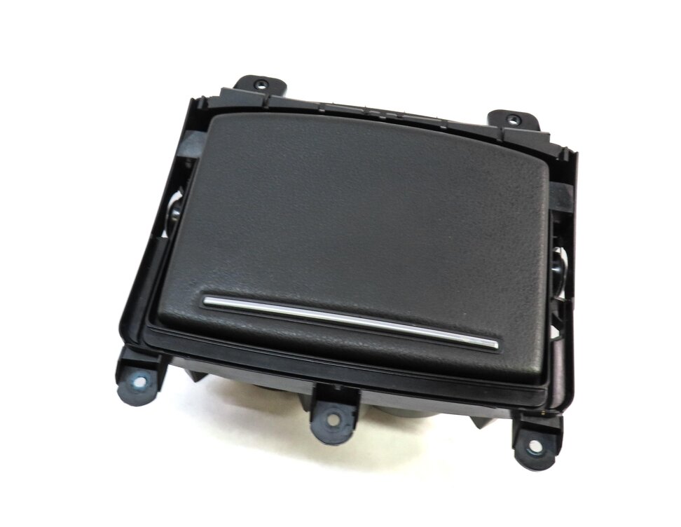 2013 AUDI S7 (C7) FRONT CENTER CONSOLE DUAL CUPHOLDER CUP HOLDER (BLACK)