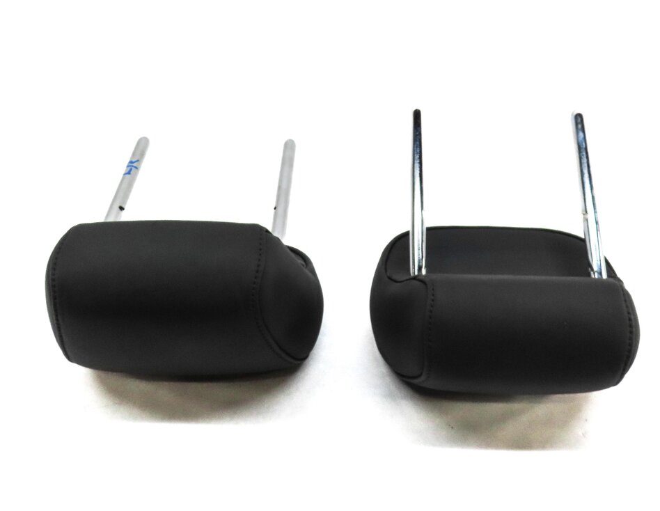 Thumbnail 4: 2012-2018 AUDI A7 S7 RS7 (C7) REAR LEFT & RIGHT SEAT HEADREST SET 2 (BLACK SX)