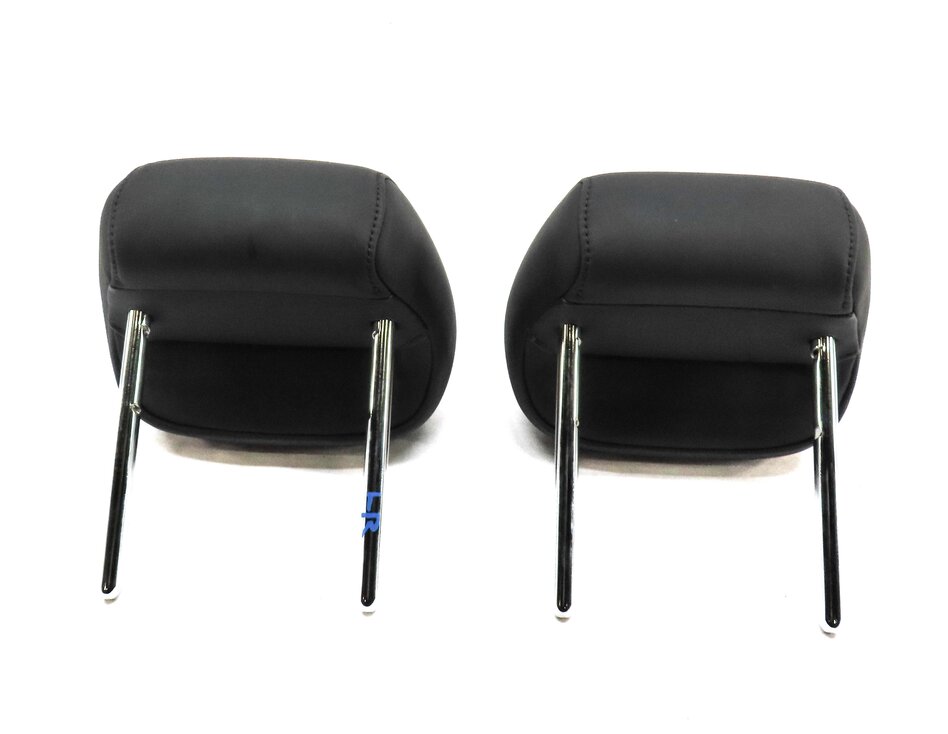 Thumbnail 5: 2012-2018 AUDI A7 S7 RS7 (C7) REAR LEFT & RIGHT SEAT HEADREST SET 2 (BLACK SX)