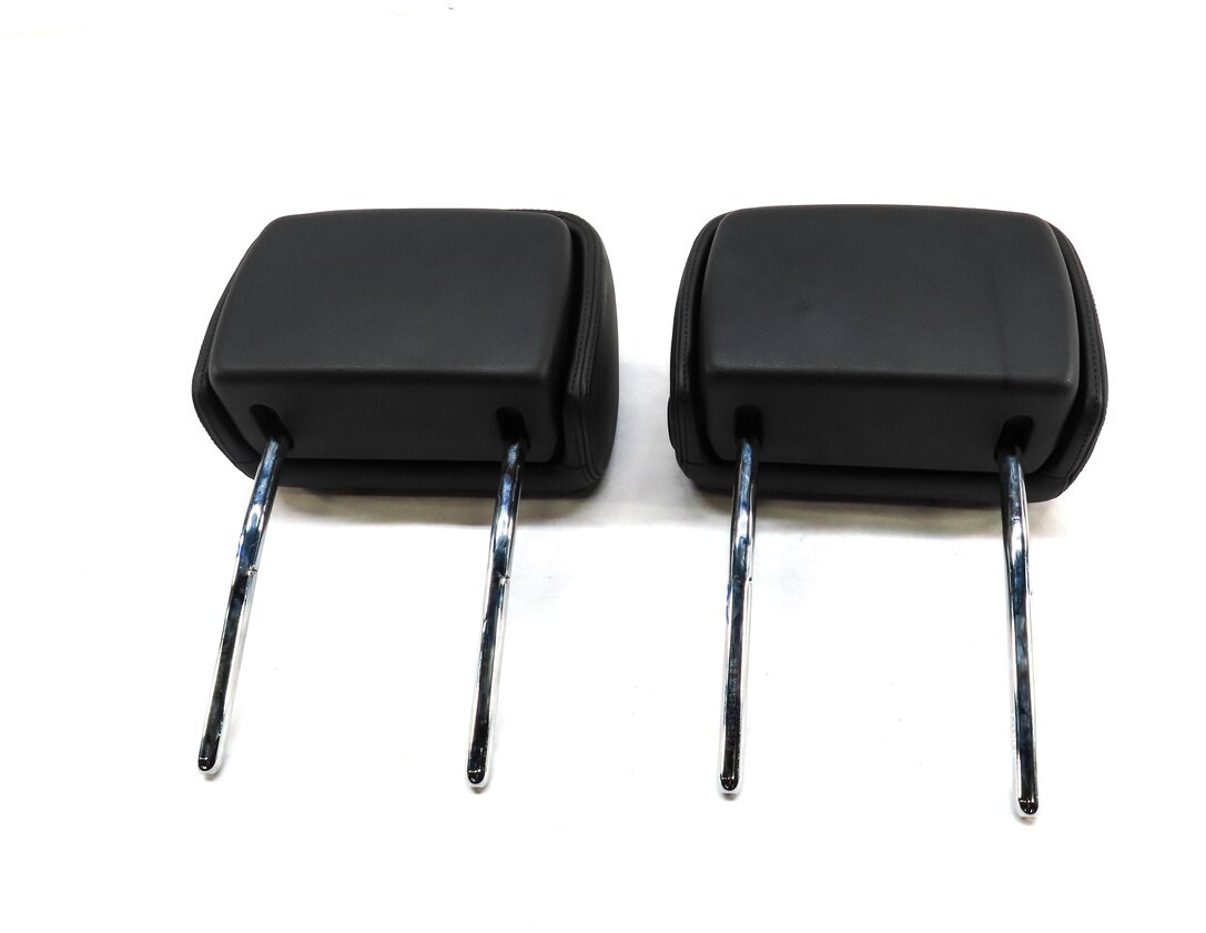 Thumbnail 5: 12-18 AUDI A6 A7 S6 S7 RS7 C7 4G8 FRONT LEFT & RIGHT SEAT HEADREST SET BLACK SX