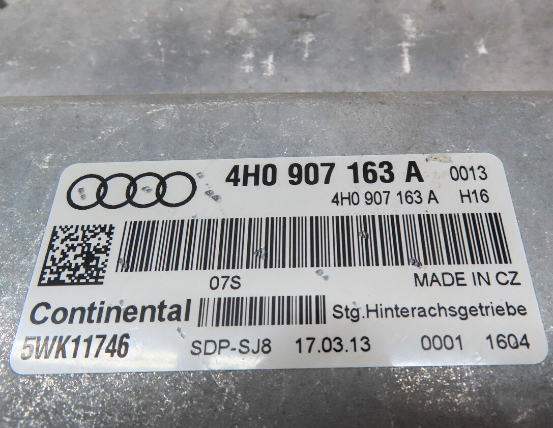Thumbnail 4: 2013-2015 AUDI A7 S7 (C7) AUTO AWD LOCKING REAR DIFFERENTIAL LOCK CONTROL MODULE