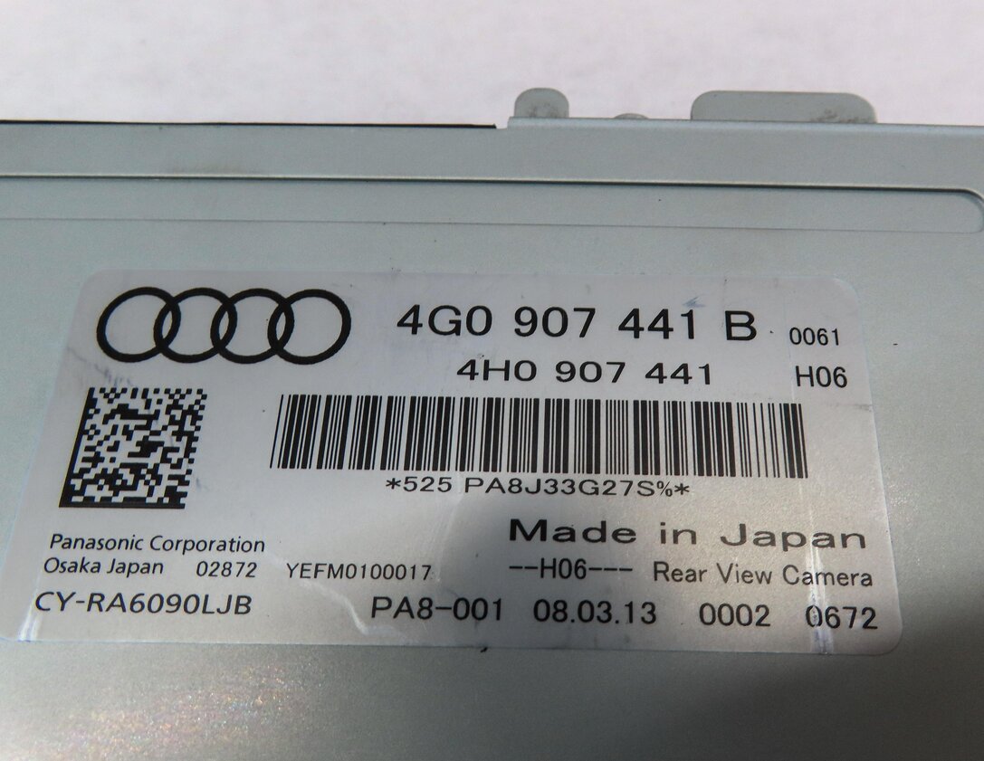 Thumbnail 4: 2012-2017 AUDI A6 A7 S6 S7 RS7 (C7 4G8) REARVIEW BACKUP CAMERA CONTROL MODULE
