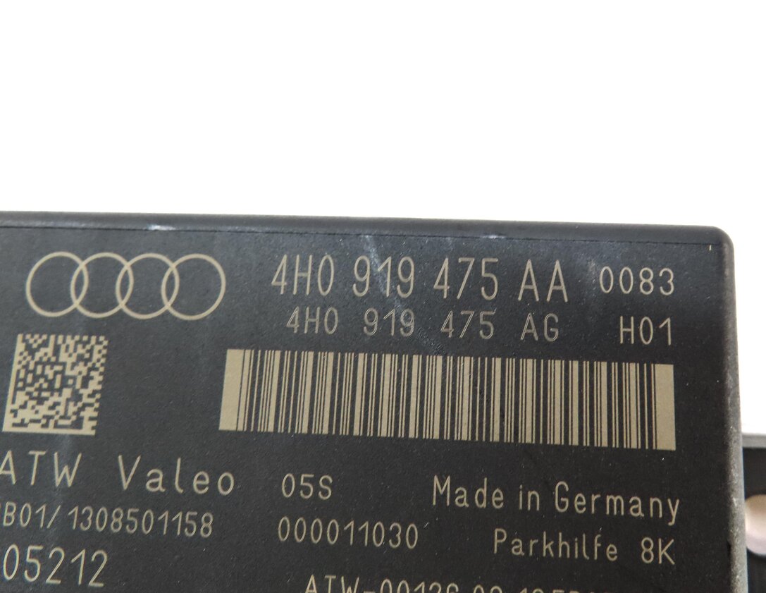 Thumbnail 4: 2012-2015 AUDI A6 S6 A7 S7 RS7 (C7 4G8) PDC PARK DISTANCE SENSOR CONTROL MODULE