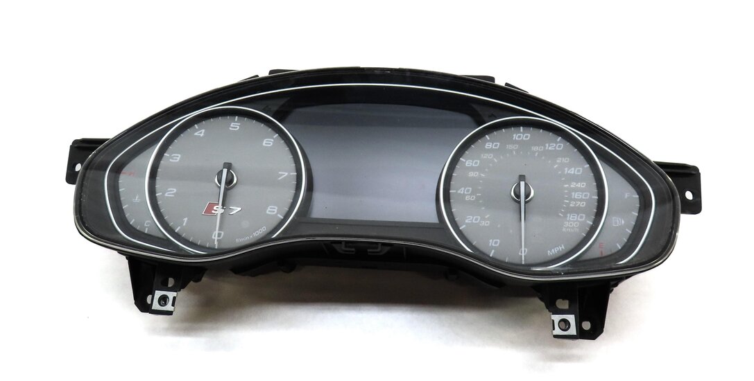 Thumbnail 13: 2013 AUDI S7 (C7) 4.0L SPEEDOMETER BODY ENGINE IMMOBILIZER MODULE KEY LOCK SET 8