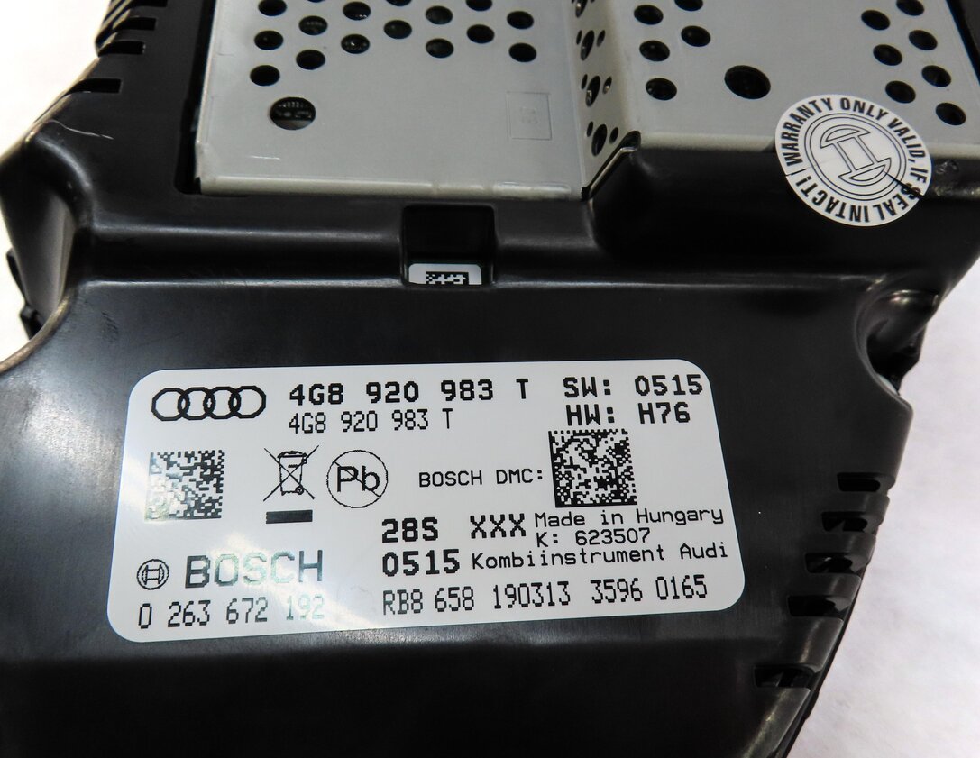 Thumbnail 19: 2013 AUDI S7 (C7) 4.0L SPEEDOMETER BODY ENGINE IMMOBILIZER MODULE KEY LOCK SET 8