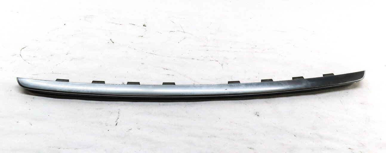 Thumbnail 4: 2013 AUDI S7 (C7) REAR BUMPER LOWER DIFFUSER CHROME MOULDING TRIM 4G0807791