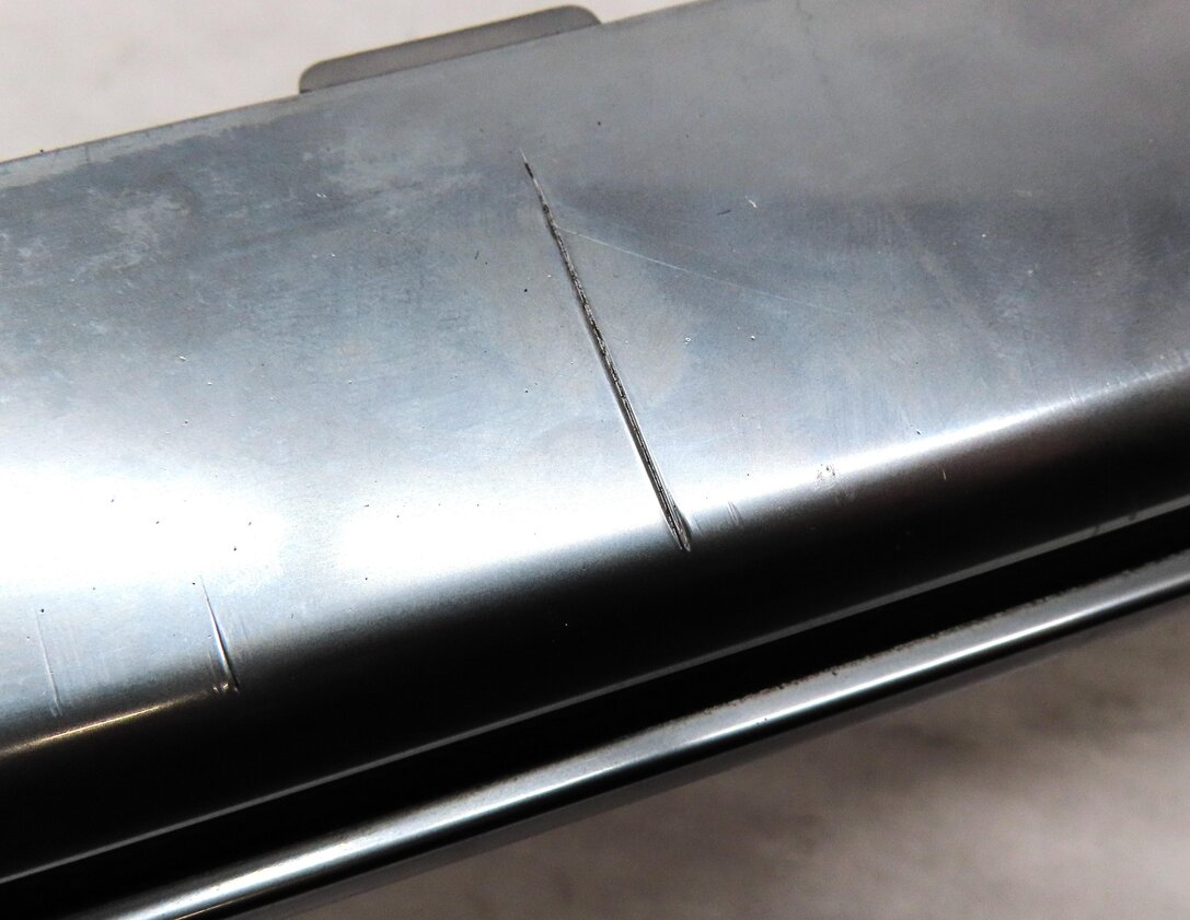 Thumbnail 6: 2013 AUDI S7 (C7) REAR BUMPER LOWER DIFFUSER CHROME MOULDING TRIM 4G0807791