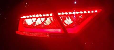 Thumbnail 2: 12-15 AUDI A7 S7 C7 4G8 REAR LEFT DRIVER INNER TRUNK TAILLIGHT LIGHT LAMP (LED)