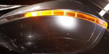 Thumbnail 2: 13-17 AUDI S7 (C7) LEFT DOOR MIRROR AUTODIM HEATED BLIND MEM P-FOLD (ALUMINIUM)