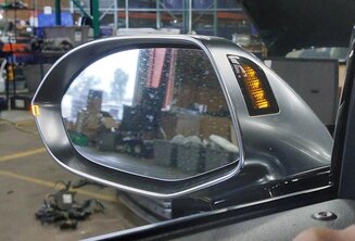 Thumbnail 3: 13-17 AUDI S7 (C7) LEFT DOOR MIRROR AUTODIM HEATED BLIND MEM P-FOLD (ALUMINIUM)