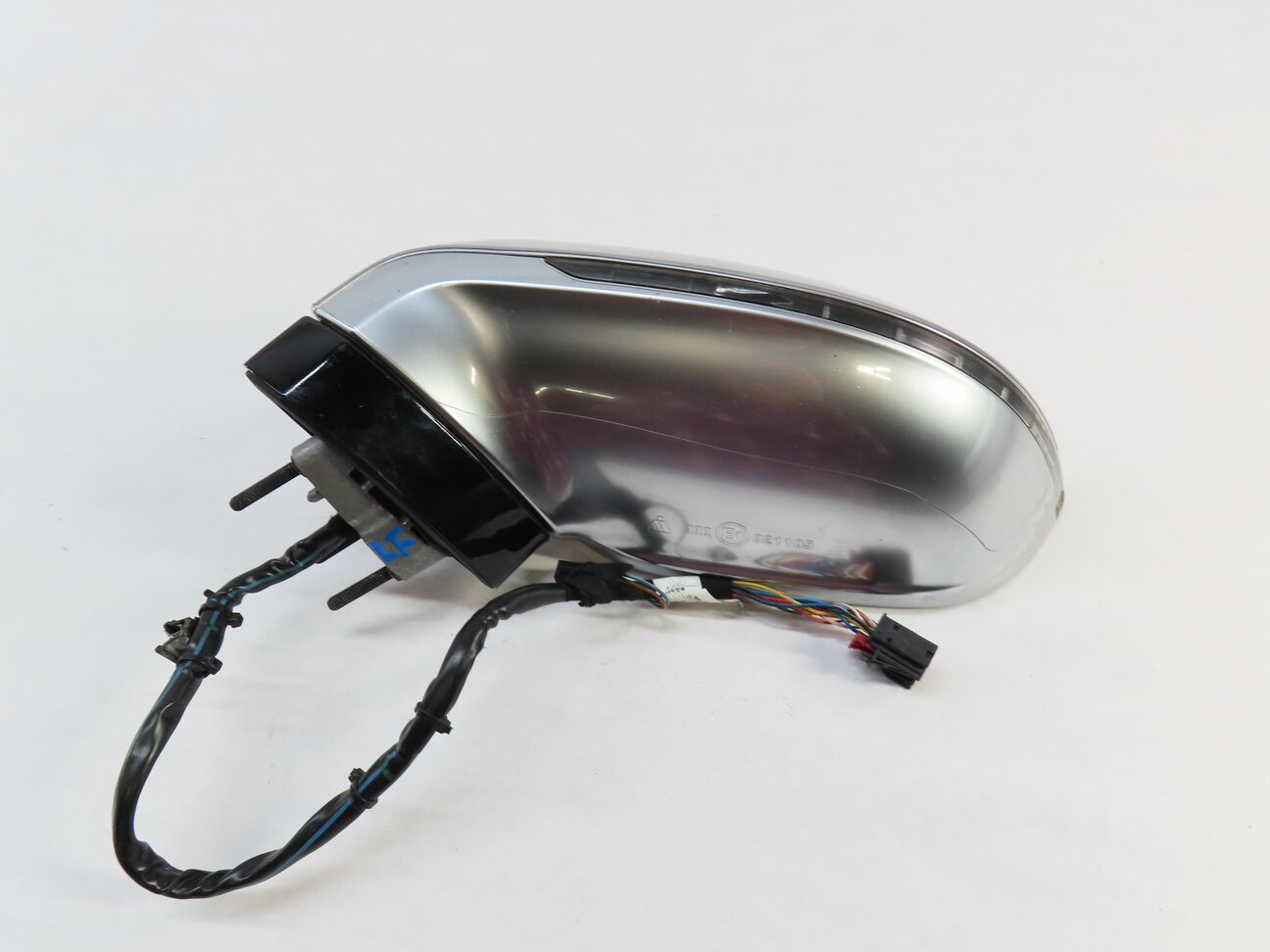 Thumbnail 6: 13-17 AUDI S7 (C7) LEFT DOOR MIRROR AUTODIM HEATED BLIND MEM P-FOLD (ALUMINIUM)