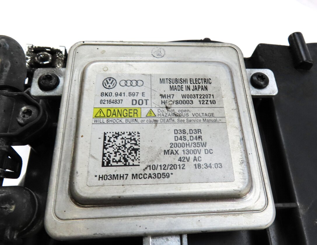 Thumbnail 6: 2012-2015 AUDI A7 S7 (C7) FRONT LEFT XENON ADAPTIVE CURVE HEADLIGHT HEAD LAMP