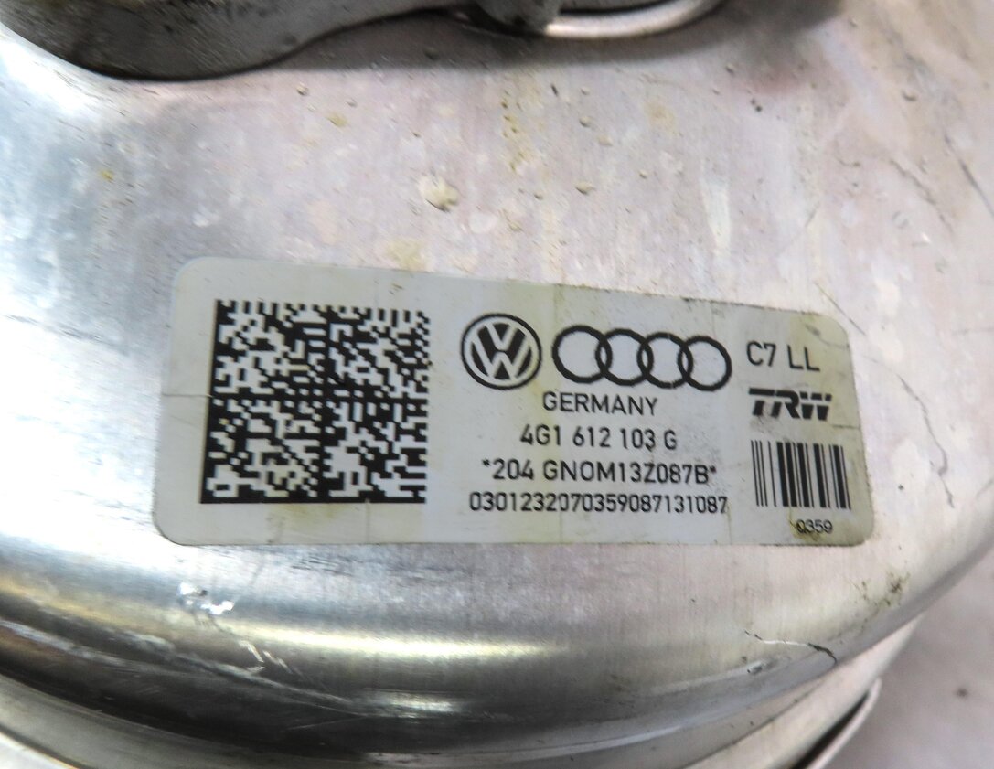 Thumbnail 6: 12-17 AUDI A4 S4 A5 S5 A6 S6 A7 S7 RS7 (C7 B8 8K 8T) BRAKE BOOSTER w/ CYLINDER