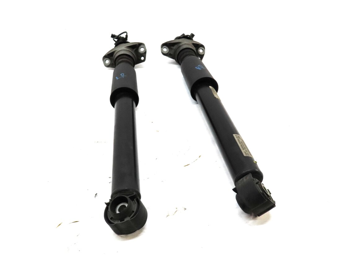 2013 AUDI S7 C7 REAR LEFT & RIGHT SPORT ADAPTIVE AIR SUSPENSION SHOCK STRUT SET2