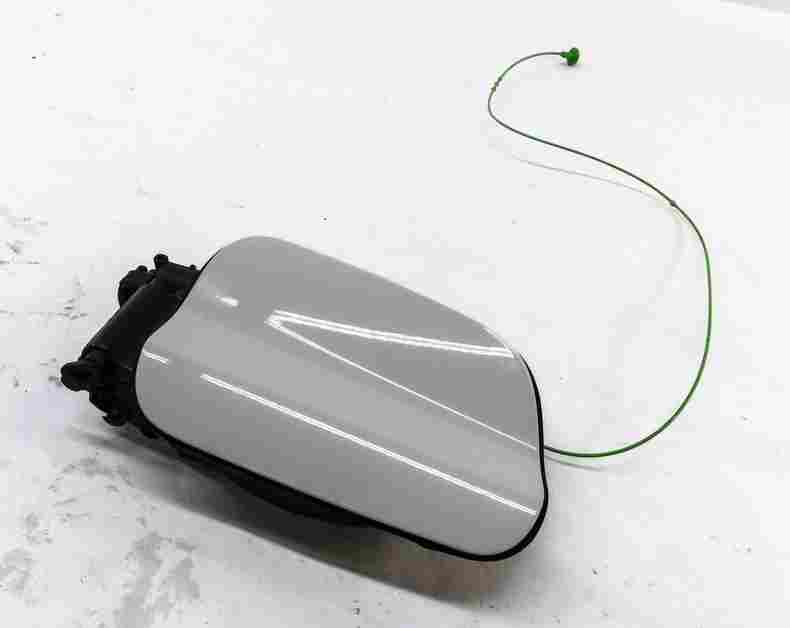12-18 AUDI A7 S7 RS7 C7 4G8 FUEL TANK DOOR LID COVER TRIM w/HOUSING 