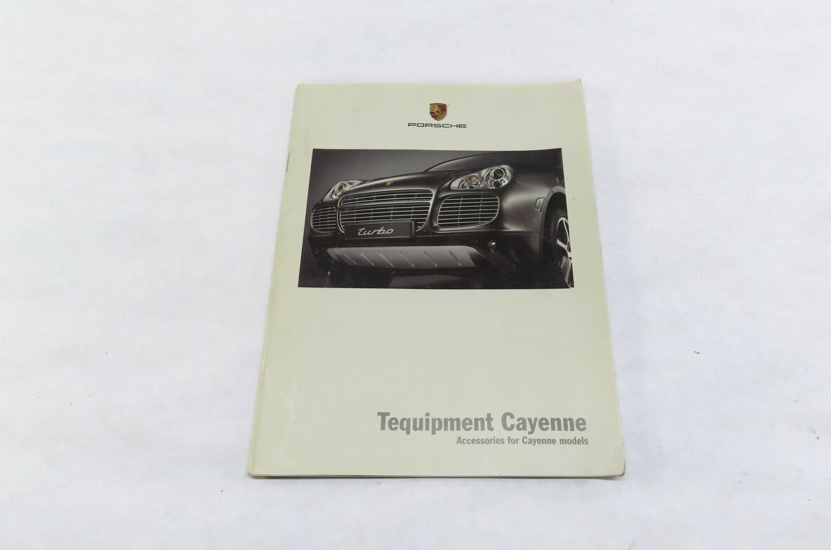 Thumbnail 5: 2006 PORSCHE CAYENNE (955) OWNERS MANUAL BOOKLET SET 8 w/ CARRYING CASE