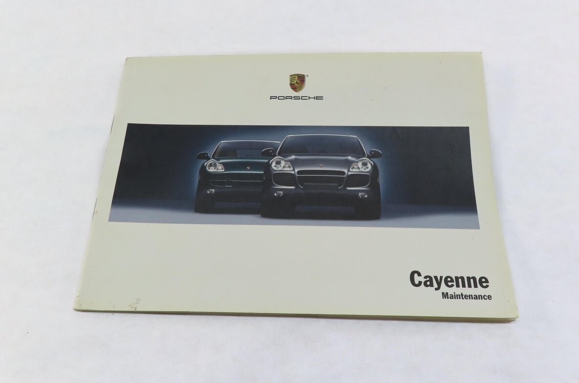 Thumbnail 8: 2006 PORSCHE CAYENNE (955) OWNERS MANUAL BOOKLET SET 8 w/ CARRYING CASE