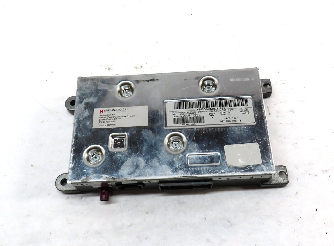Thumbnail 2: 2006 PORSCHE CAYENNE (955) CELL PHONE BLUETOOTH BLUE TOOTH CONTROL MODULE