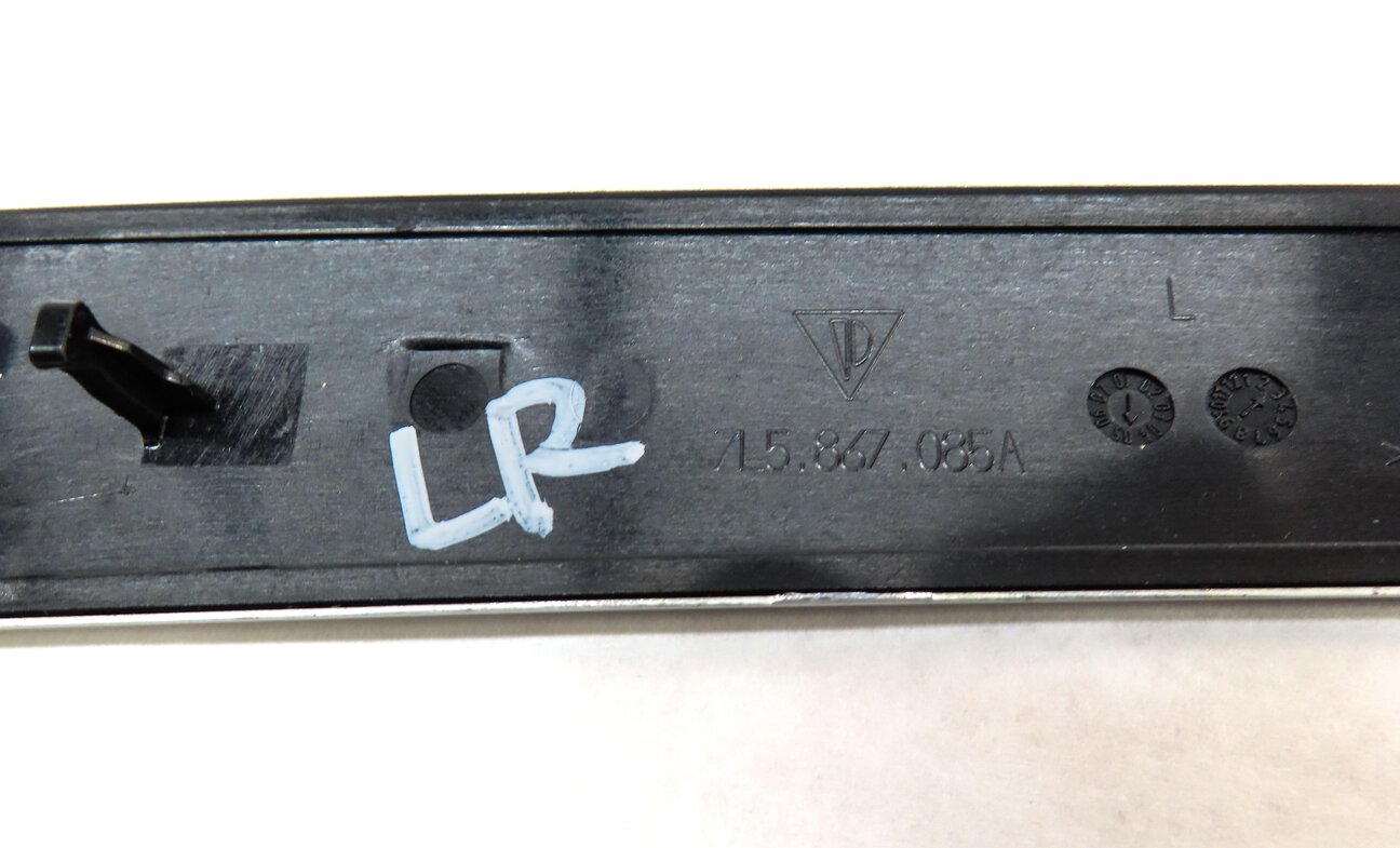 Thumbnail 20: 2006 PORSCHE CAYENNE (955) FRONT REAR LEFT RIGHT DOOR DASH ALUMINUM TRIM SET 10