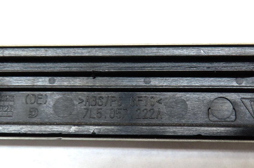 Thumbnail 22: 2006 PORSCHE CAYENNE (955) FRONT REAR LEFT RIGHT DOOR DASH ALUMINUM TRIM SET 10