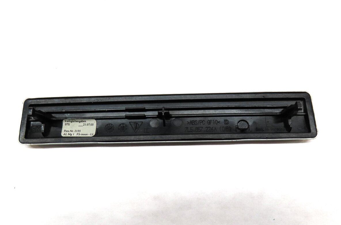 Thumbnail 23: 2006 PORSCHE CAYENNE (955) FRONT REAR LEFT RIGHT DOOR DASH ALUMINUM TRIM SET 10