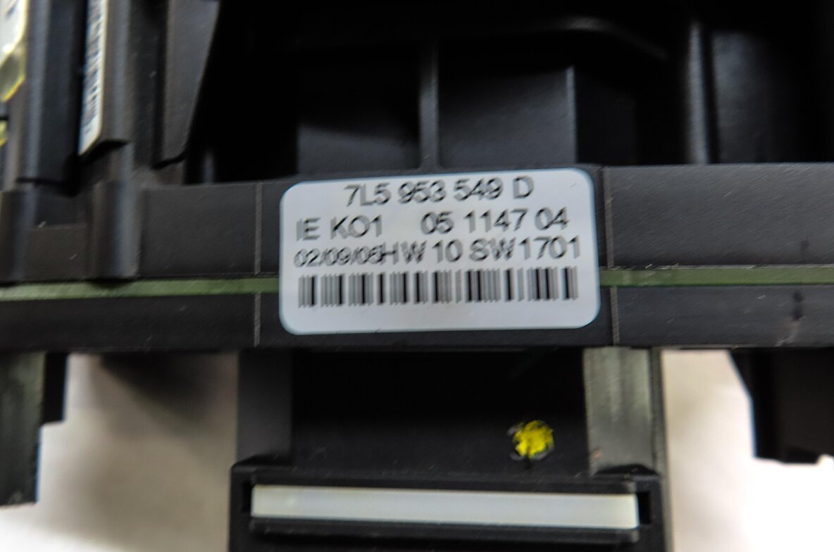 Thumbnail 8: 2006-2010 PORSCHE CAYENNE (955 957) BLINKER WIPER CRUISE COMBINATION SWITCH