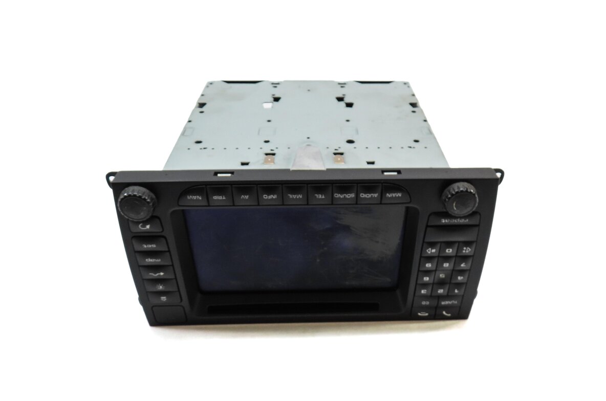 Thumbnail 6: 2006 PORSCHE CAYENNE (955) FRONT RADIO NAVIGATION CD PLAYER DASH HEAD UNIT