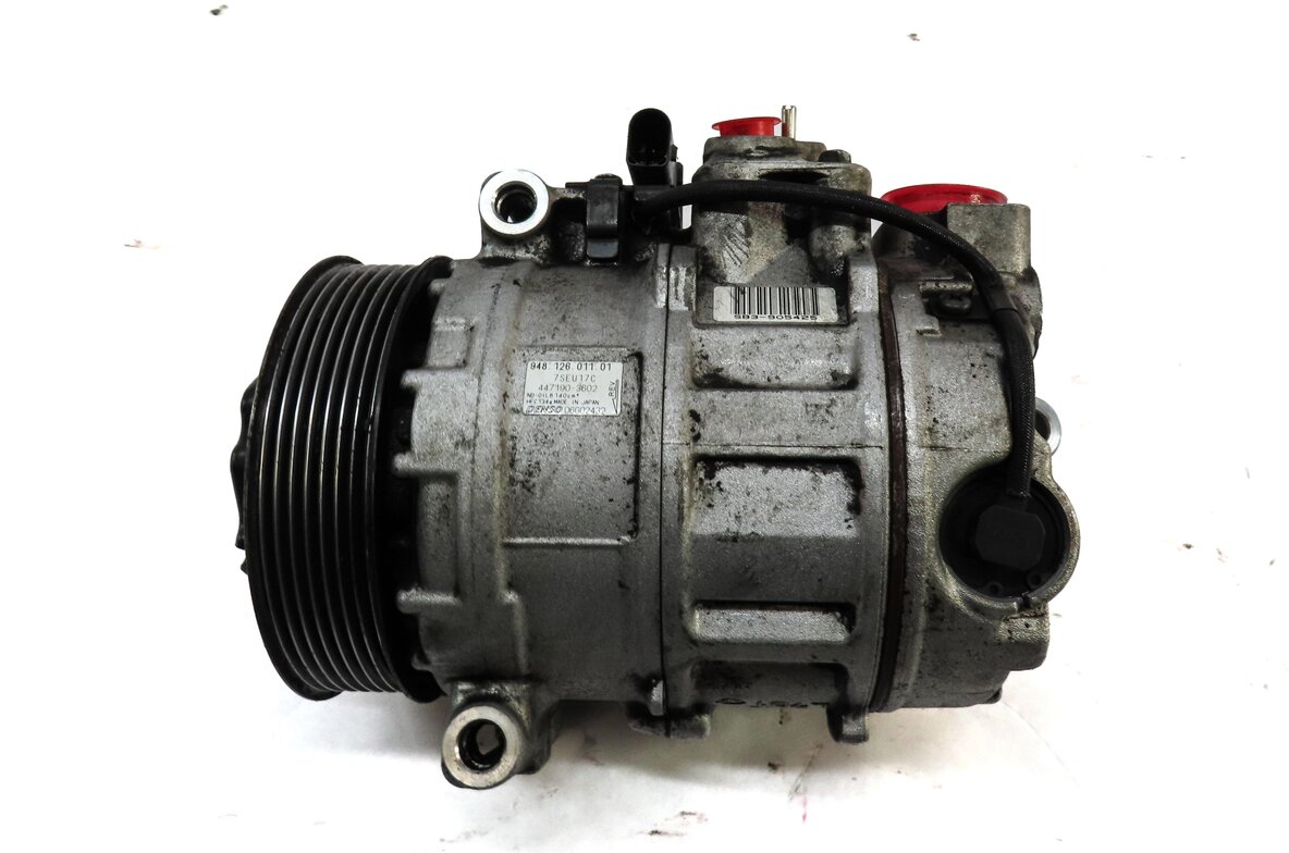 Thumbnail 5: 2003-2006 PORSCHE CAYENNE (955) 4.5L V8 A/C AIR CONDITIONING COMPRESSOR PUMP