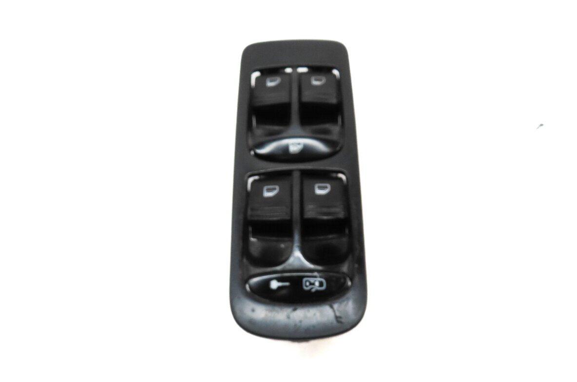 Thumbnail 3: 2003-2010 PORSCHE CAYENNE (955 957) LEFT FRONT DRIVER DOOR WINDOW SWITCH (BLACK)